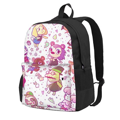 Animal Crossing Adult Backpack Trendy Unisex Casual Rucksack Large