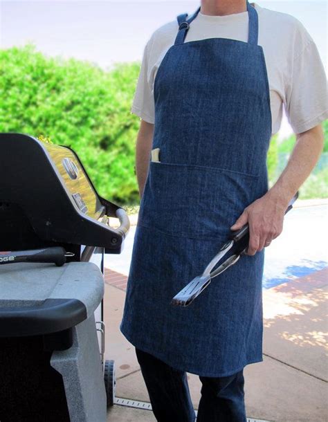 How To Sew An Apron Easy Apron Pattern For Men Or Women Downloadable