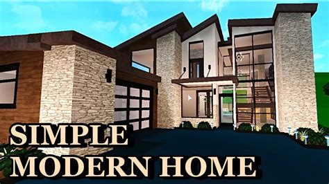 Roblox Bloxburg Modern House Blueprints | Images and Photos finder