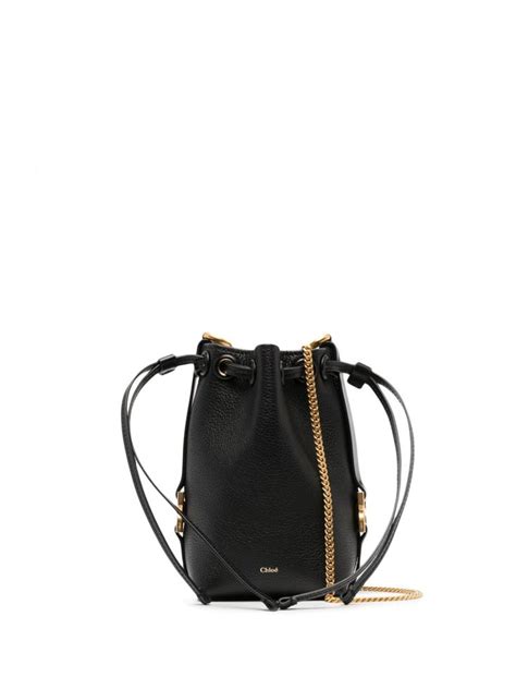 Marcie Small Leather Bucket Bag By Chlo