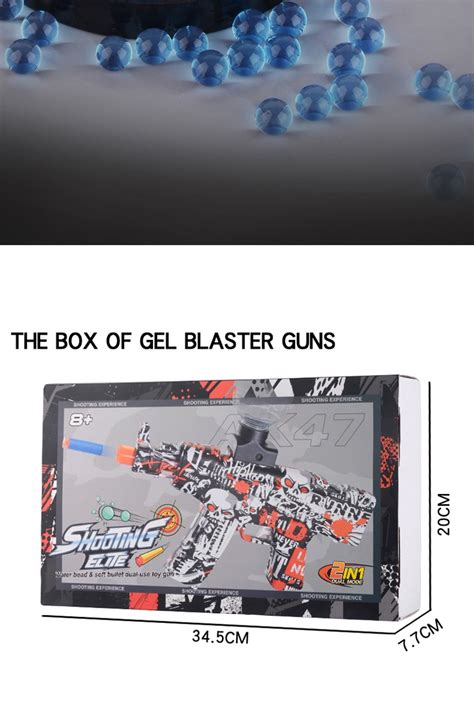 Electric Ak Gun Gel Ball Blaster Orby Water Bead Blaster Splatter