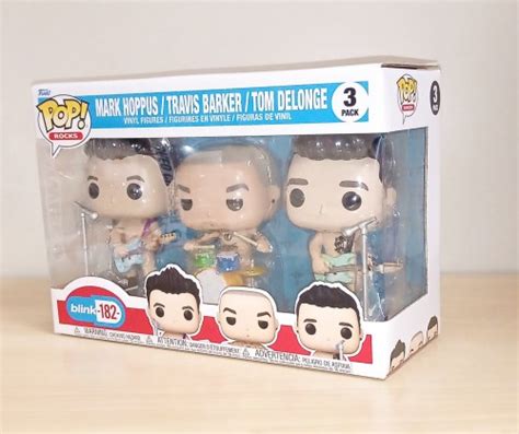 Funko Pop Artistas Rock Blink Pack Mark Hoppus Travis Barker