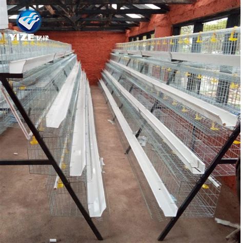 Galvanized H Type Broiler Chicken Cage Chick Chicken Cage Popular In