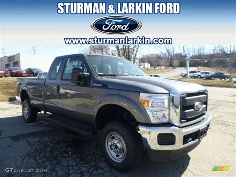 Sterling Gray Metallic Ford F Super Duty Xl Supercab X