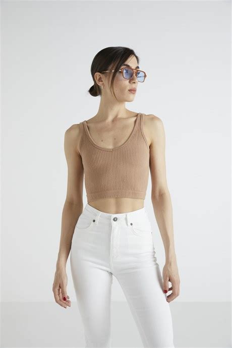 Nude Pamuklu Basic Atlet Oilean