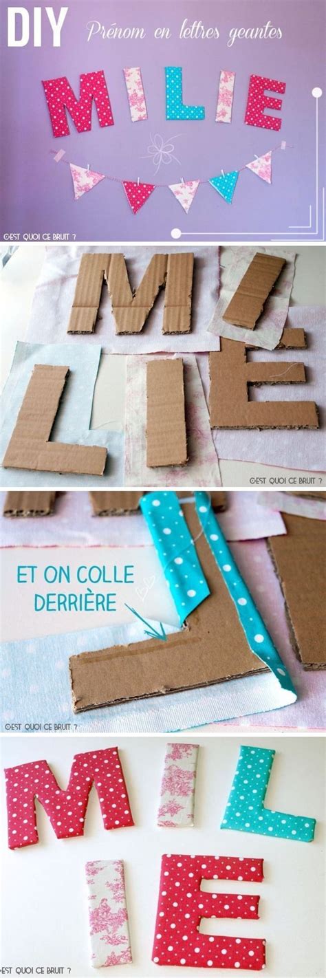 DIY Cr Er Des Lettres G Antes Facilement Pour D Corer La Chambre Des