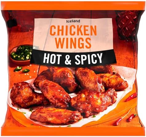 Iceland Hot And Spicy Chicken Wings 850g Frozen Uk Grocery