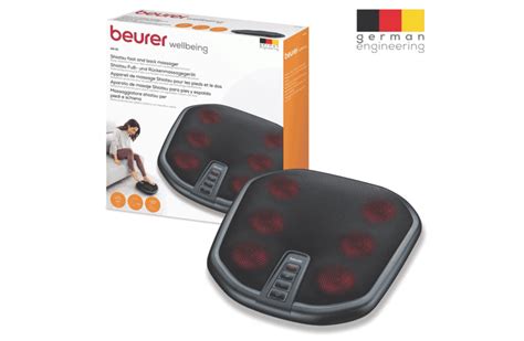 Beurer Shiatsu Foot And Back Massager Fm70