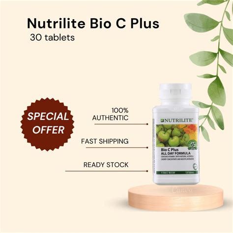 AMWAY Nutrilite Bio C Plus All Day Formula Shopee Malaysia