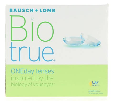 90 Lentillas Bausch And Lomb Biotrue One Day 90 Diario Esférico Miopía