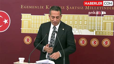 CHP Grup Başkanvekili Ali Mahir Başarır dan AYM Başkanı Zühtü Arslan a