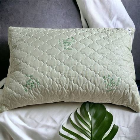 Купить Подушку бамбуковую 50х70 см Стеганую Zevs Vip | Happy Home