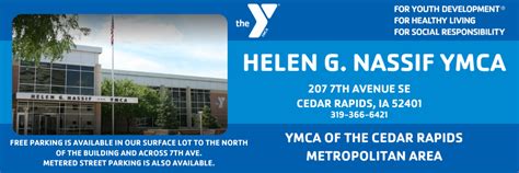 HELEN G. NASSIF YMCA – CEDAR RAPIDS – YMCA of the Cedar Rapids Metro Area