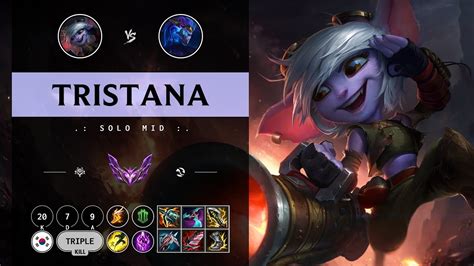 Tristana Mid Vs Aurelion Sol Kr Master Patch Youtube