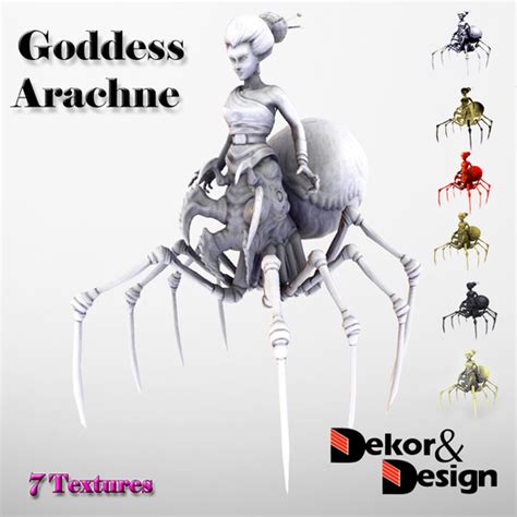 Second Life Marketplace - D&D Goddess Arachne Statue