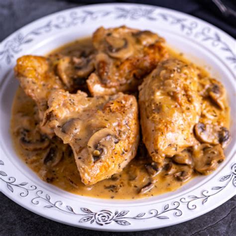 Incredibly Delicious Chicken and Mushrooms - The Genetic Chef