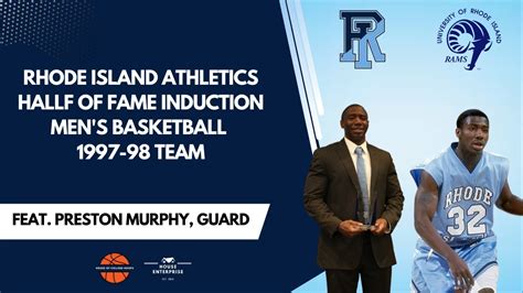 Preston Murphy And The Uri Men S Basketball Team Hof Induction