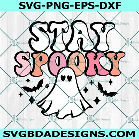 Cute Boo Svg Png Cute Ghost Svg Gift For Halloween Svg