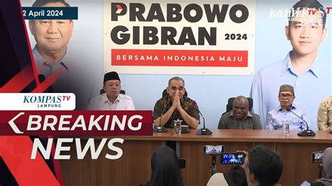 Breaking News Tkn Prabowo Gibran Tanggapi Putusan Mk Sengketa Pilpres