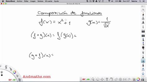 Composición De Funciones Youtube