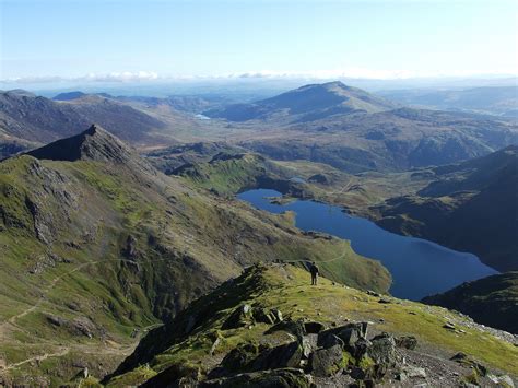 The View From Snowdon Summit Summit View Staycation Natural Landmarks