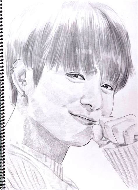 Bts Community Posts Jungkook Fanart かわいいグクを描きました🐰🐰🐰🐰🐰 グクが来てくれてから