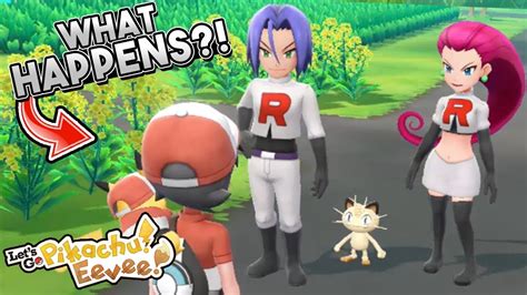 What Happens If You Try And Join Team Rocket In Pokemon Let S Go