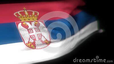 Serbia Flag Realistic D Animation Of Waving Flag Serbia Flag Waving