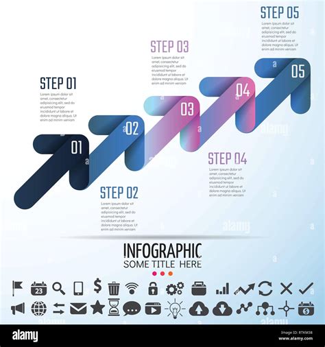 Infographics Design Template Vector Illustration Stock Vector Image