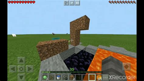 How To Make A Speedrun Nether Portal W Lava Pool Dream Strats Youtube