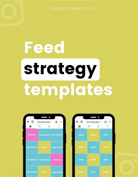 6 Instagram Feed Templates (ideas + strategy tips)