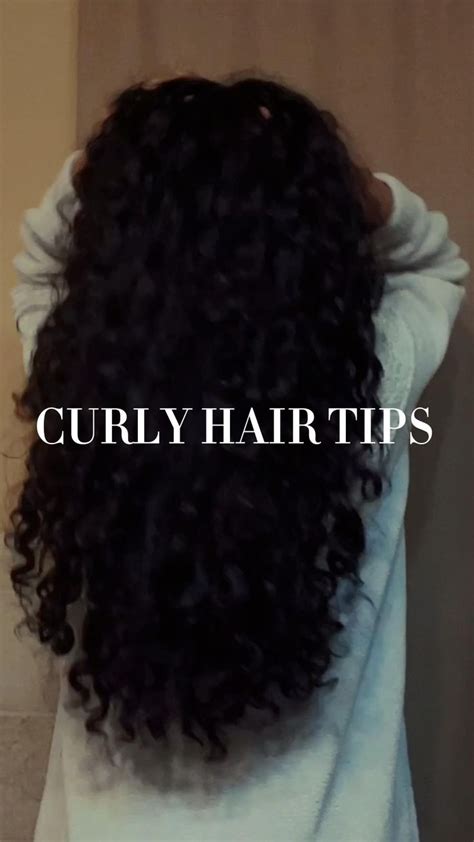 CURLY HAIR TIPS | Curly hair styles, Curly hair tips, Curly hair care