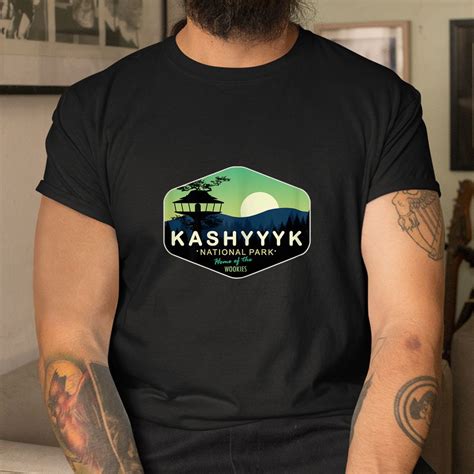 Kashyyyk National Park Home Of The Wookies Shirt - TeeUni