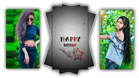 New Style Happy Birthday New Trending Video Editing Alight Motion XML