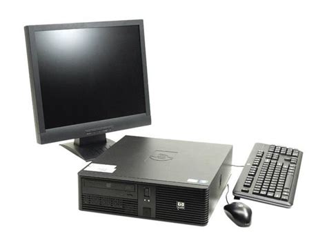 Refurbished HP Desktop Computer RP5700 SFF 17 LCD Brand My Vary