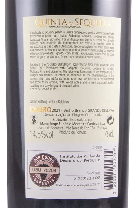 Quinta Da Sequeira Grande Reserva Branco