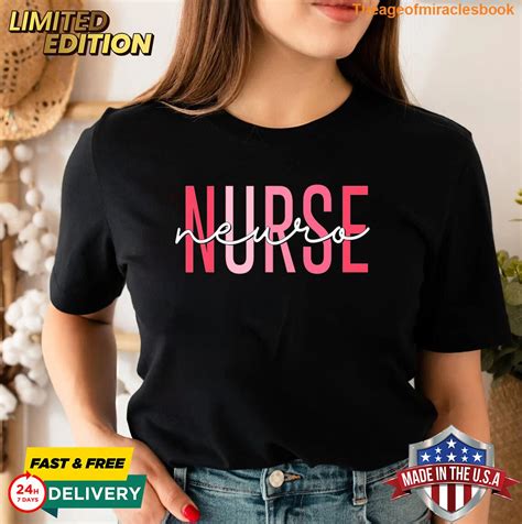 Vintage Neuro Trauma Icu Nurse Neurology Nurse Neuroscience T Shirt