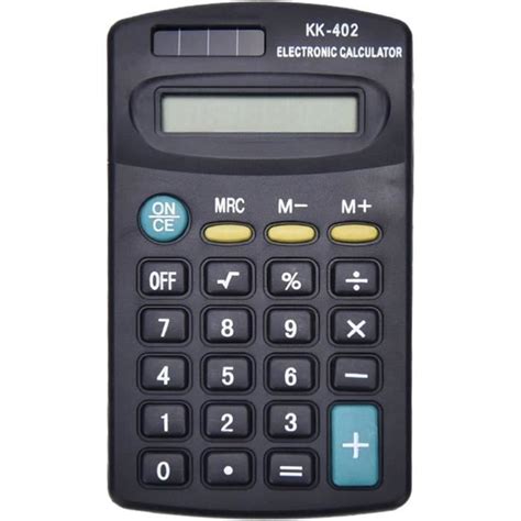 Mini Calculatrice Chiffres Avec Cran Lcd Format De Poche