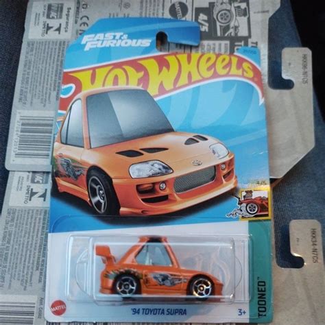 Hot Wheels Toyota Supra 94 Tooned Velozes E Furiosos Brian Shopee Brasil