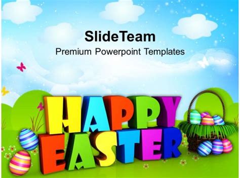 Sermon Easter Sunday Wishing Happy Wishes Powerpoint Templates Ppt Backgrounds For Slides