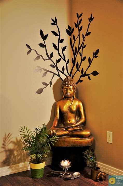 Buddha Images For Home Decor ~ Buy Sculpture Story Golden Handcrafted Palm Buddha Home Decor ...