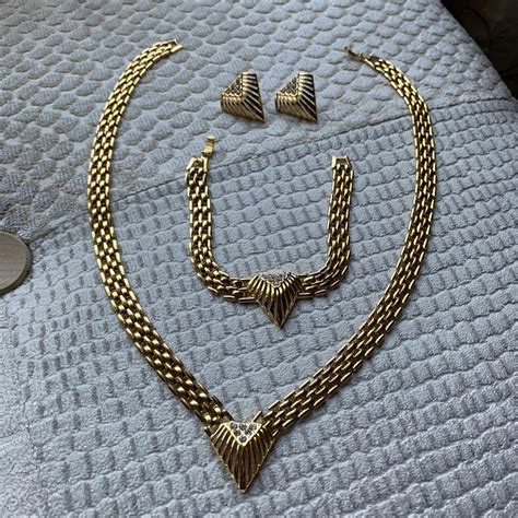 Pierre Cardin Women S Gold Jewellery Depop