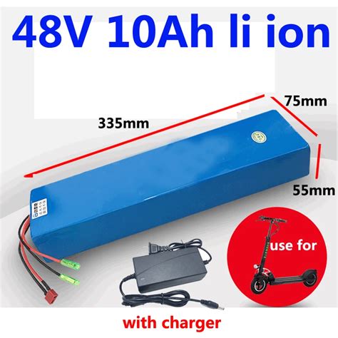 GTK 48V 10ah Lithium Ion Battery 10ah Li Ion Battery 18650 BMS For 750w