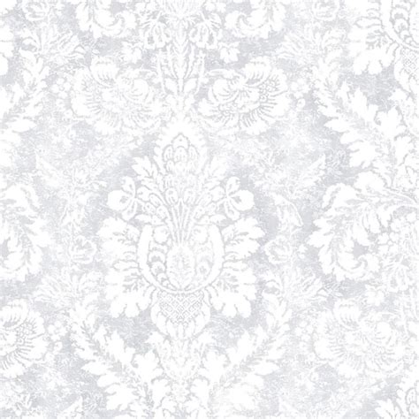 Norwall Valentine Damask Vinyl Roll Wallpaper Covers 55 Sq Ft