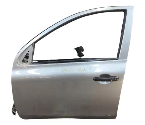 Puerta Delantera Izquierda Nissan March Orig Plata 2012 23 MercadoLibre