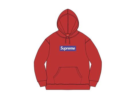 Supreme Box Logo Hooded Sweatshirt Redを買うならスニーカーダンク