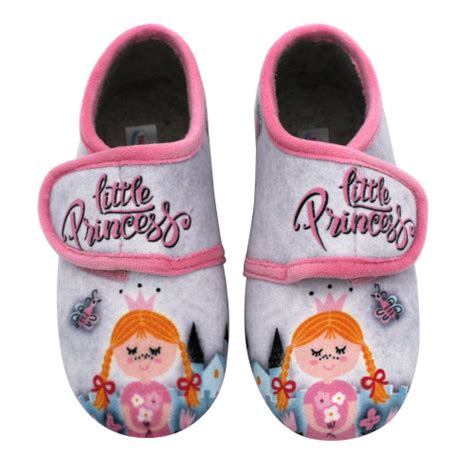 PRINCESS Velcro Slippers For This Winter NATALIA GIL 7825