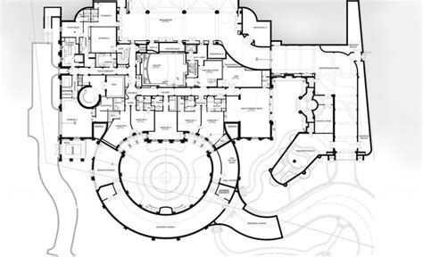 Luxury Mega Mansion Floor Plans Floor Roma