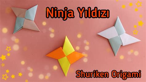 Origami Ninja Y Ld Z Nas L Yap L R Ka Ttan Shuriken Ninja Star