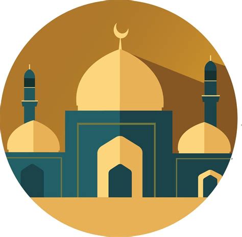 free vector Islamic mosque 21961736 Vector Art at Vecteezy